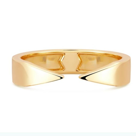 BIRKS - YELLOW GOLD OPEN RING - Picture 3 of 9